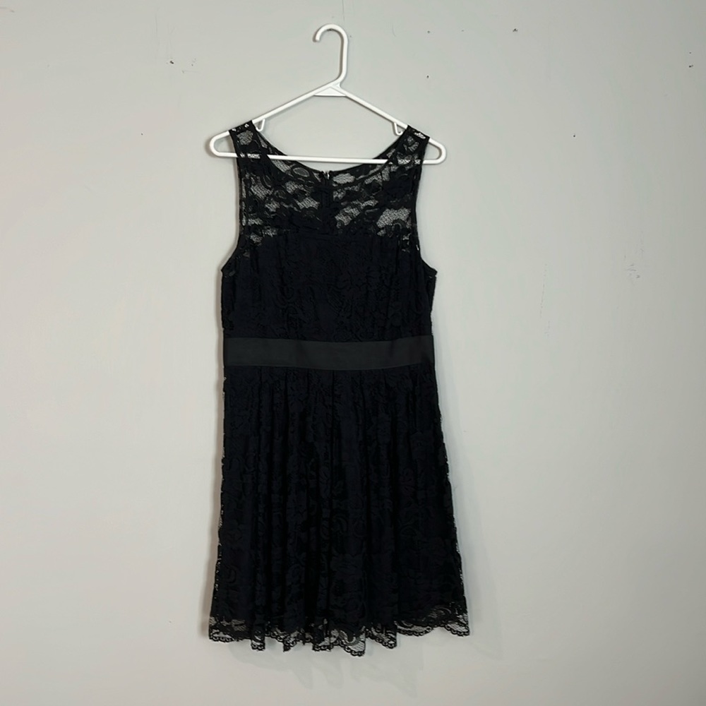 NWOT Black, lace dress